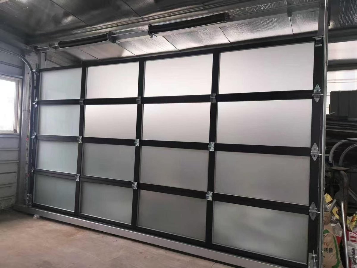 Full Impact Glass Garage Door